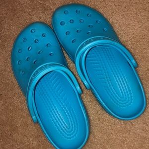 Blue Crocs